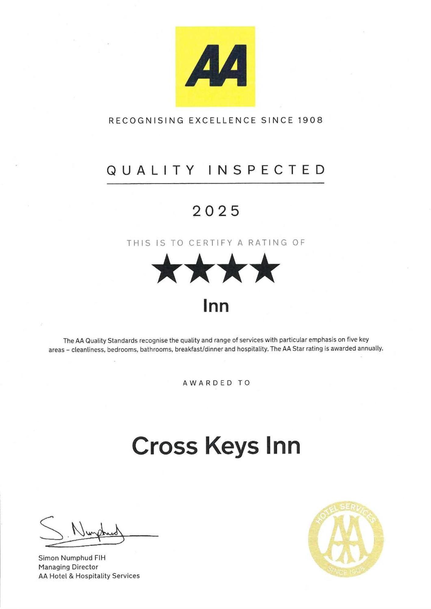 Cross Keys Inn Lydford-on-Fosse Exterior foto